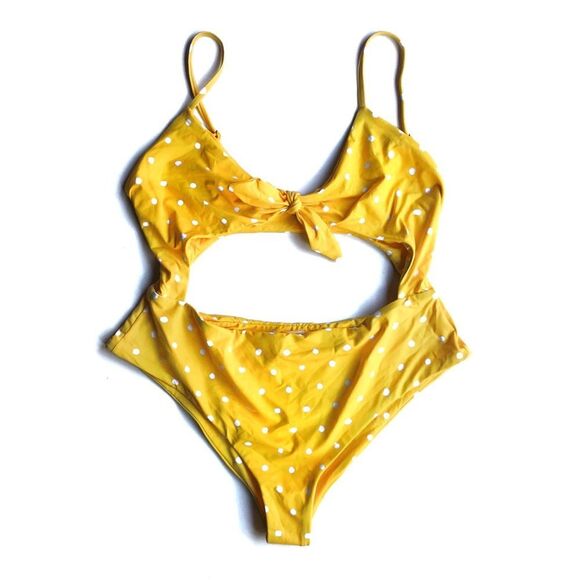 Anthropologie x Eberjey Alexia Dotty One-Piece - Picture 9 of 11